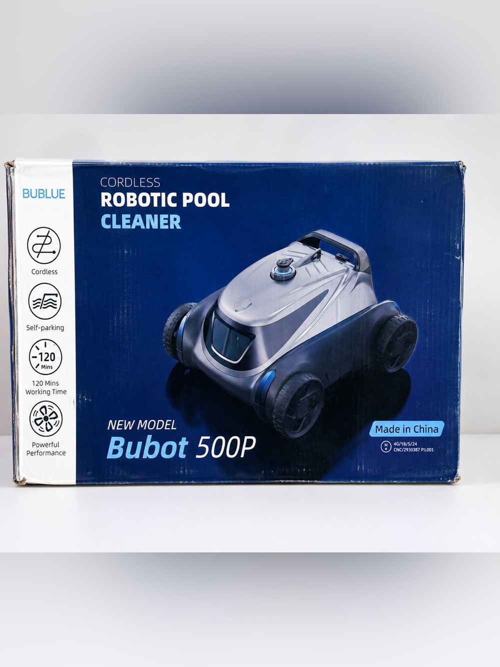 Bubot 500P Cordless Robotic Pool Cleaner Automatic Pool Vacuum NWT!!